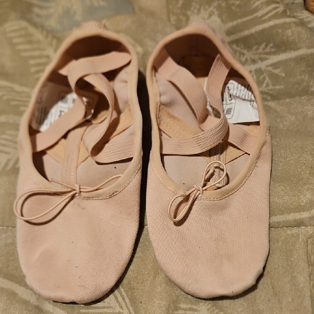 Revolution Soft Pink Ballet Flats Size M Split Sole Mild Wear